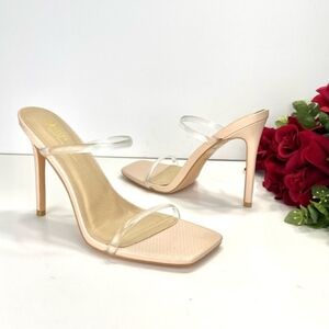 Olivia Ferguson high heel sandals NWOT